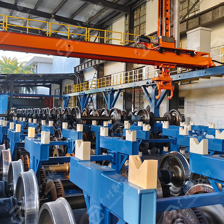 轮对搬运桁架机械手 轮对搬运桁架机械手